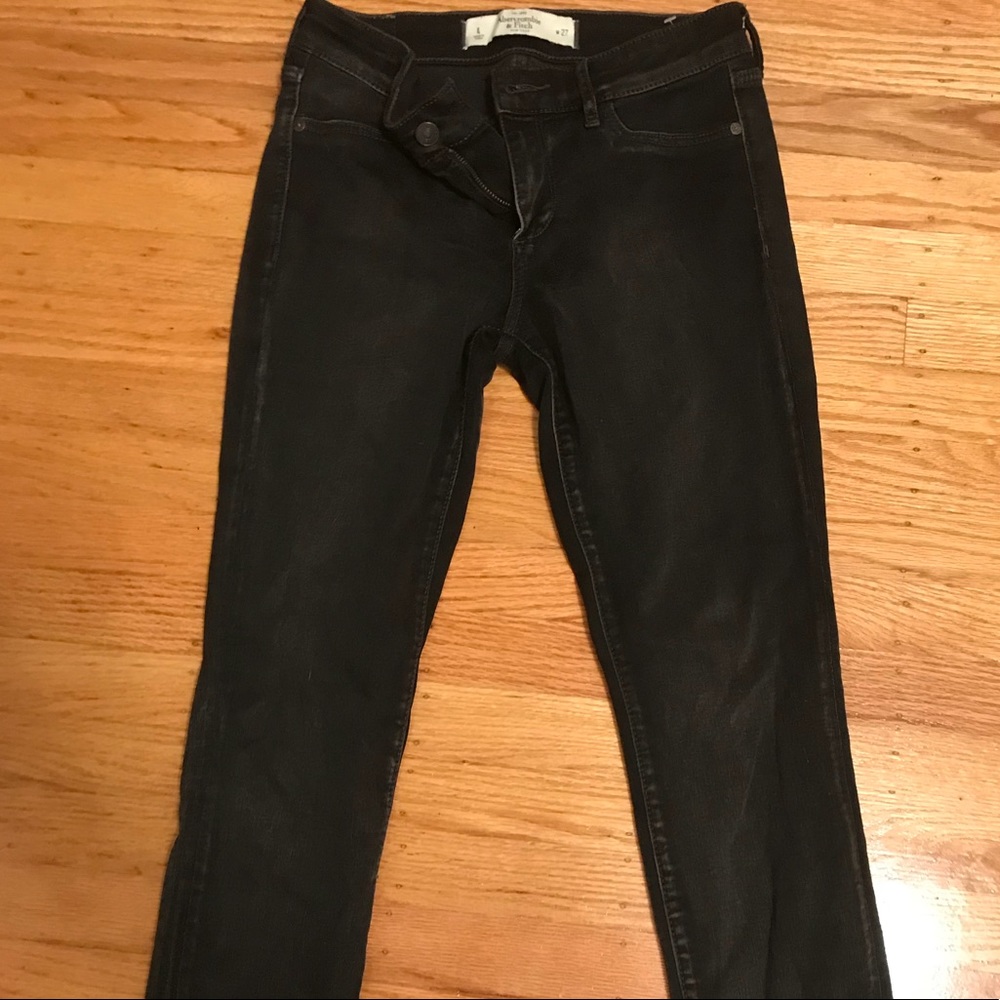 Abercrombie & Fitch Black Jeans